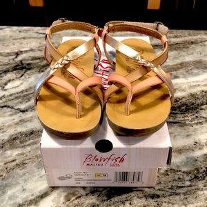 Like New Girls Size 12 Sandals